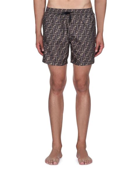 men's fendi swim trunks|fendi bathing suit men's.